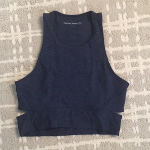 Outdoor Voices Navy Sports Bra